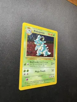 Pokemon TCG Nidoqueen Holo Rare Unlimited Jungle 07/64 - Image 2