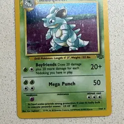 Nidoqueen Jungle Unlimited Holo Rare 90HP Wizards Pokemon TCG 7/64 - Image 3
