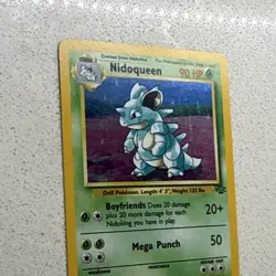 Nidoqueen Jungle Unlimited Holo Rare 90HP Wizards Pokemon TCG 7/64 - Image 4