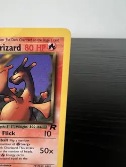 Dark Charizard 1st Edition 21/82 Non Holo Pokemon TCG WOTC RARE - Image 3