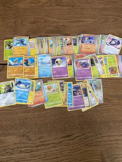 Pokemon Card Lot Of 100 Cards From 2022 2023 2024 Excellent Condition - Image 1