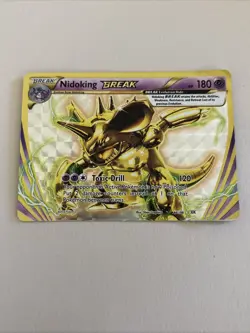 Nidoking Break 46/108 XY Evolutions Pokemon TCG DMG - Image 1