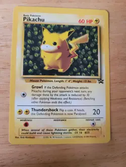 Pokemon Pikachu Promo, #25, N/M Condition - Image 1