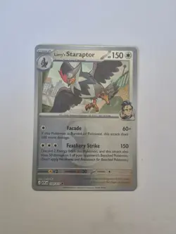 Larry's Staraptor 170/217 Energy Symbol Reverse Holo Ascended Heroes Pokemon NM - Image 1