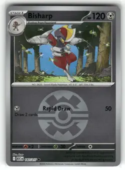 Bisharp 147/217 Ascended Heroes Quick Ball Reverse Holo Pokemon TCG - Image 1