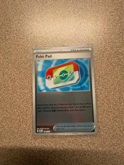 Poke Pad 198/217 Common ME: Ascended Heroes Pokemon Reverse Holo NM/M - Image 1