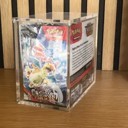 x10 Pokemon Booster Box Acrylic Protective Display Case Priority Ship - Image 3