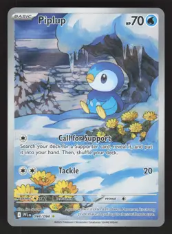 Piplup 098/094 Pokemon TCG ME02: Phantasmal Flames NM - Image 1