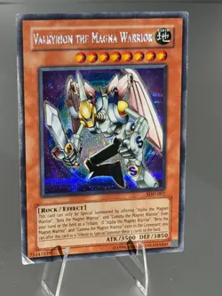 Valkyrion the Magna Warrior Secret Rare Unlimited Lightly Played SDD-001 - Image 2