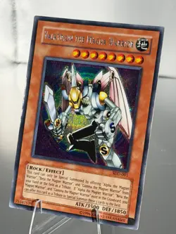 Valkyrion the Magna Warrior Secret Rare Unlimited Lightly Played SDD-001 - Image 3