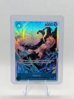 One Piece The Best Vol 2 Marco PRB02-008 Super Rare - Image 1