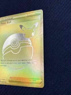 SWSH146 Poke Ball Gold Full Art Celebrations Pokemon TCG Promo Card - Image 3