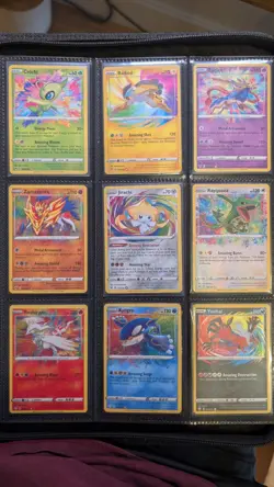 Pokemon TCG Amazing Rare Complete 9 Card Set Vivid Voltage & Shining Fates NM - Image 1
