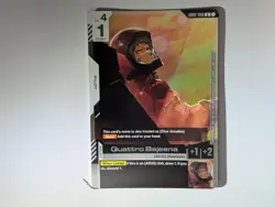 Quattro Bajeena - U GD02-098 - (GCG) Gundam Card Game - Participant Promo TCG - Image 1