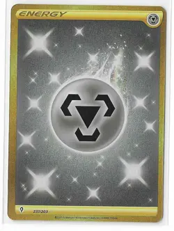 Metal Energy 237/203 Evolving Skies Gold Secret Rare Pokemon TCG Card NM - Image 1