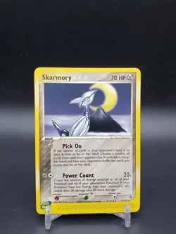 Skarmory 21/97 EX Dragon Rare LP Pokemon Card - Image 1