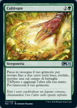 MTG CULTIVATE EXC - COLTIVARE - M21 - MAGIC - Image 1