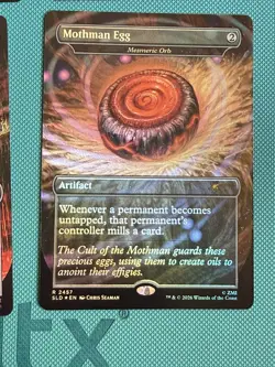 Mtg Secret Lair Fallout — Mothman Egg Mesmeric Orb — Foil — NM - Image 1