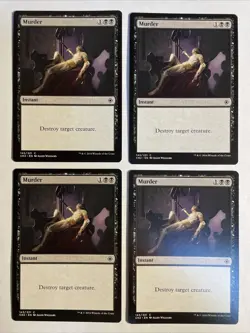 4x Mtg Conspiracy: Take The Crown Murder NM Magic The Gathering - Image 1