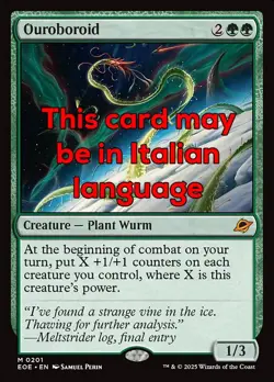 MTG OUROBOROID FOIL EXC - UROBOROIDE 201 - EOE - MAGIC - Image 1