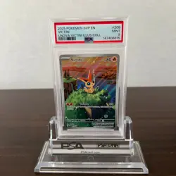 Pokemon Victini Illustration Rare SVP 208 Promo Unova PSA 9 MINT - Image 1