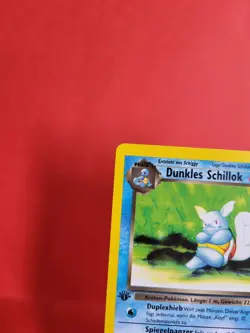Pokemon Karten Sammlung - Dunkles Schillok 46/82 1. Edition Rocket Excellent-NM - Image 2