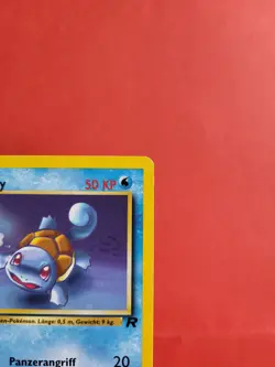 Pokemon Karten Sammlung - Starter Schiggy 68/82 1. Edition Rocket - Excellent-NM - Image 3