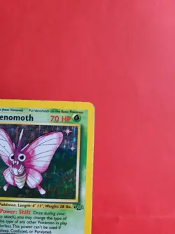 Pokemon Karte/card - Omot Venomoth 13/64 - Jungle Set Holo - Light Played - Image 3