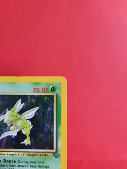 Pokemon Karte/card - Scyther Sichlor 10/64 - Jungle Set - Holo - Played - Image 3