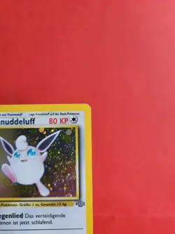 Pokemon Karte/card - Knuddeluff Wigglytuff 16/64 - Jungle Holo - Swirl Excellent - Image 3