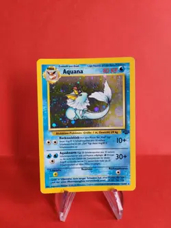 Pokemon Karte/card - Aquana Vaporeon 12/64 Jungle Set Holo - Exc-Near Mint - Image 1