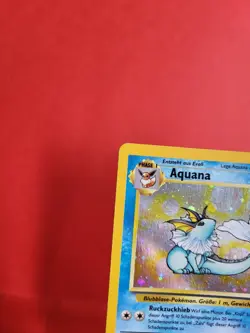 Pokemon Karte/card - Aquana Vaporeon 12/64 Jungle Set Holo - Exc-Near Mint - Image 2