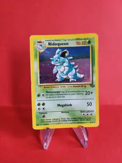 Pokemon Karte/card - Nidoqueen 7/64 Jungle - Holo - Light Played - Image 1