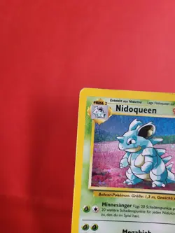 Pokemon Karte/card - Nidoqueen 7/64 Jungle - Holo - Light Played - Image 2