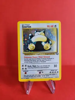 Pokemon Karte/card - Relaxo Snorlax 11/64 - Jungle Holo - Excellent - Image 1