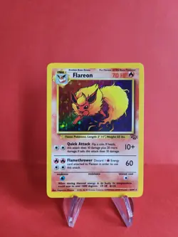 Pokemon Karte/card - Flamara Flareon 3/64 - Jungle - Holo - Near Mint - Image 1