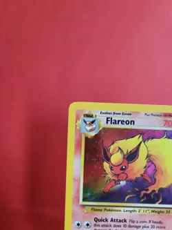 Pokemon Karte/card - Flamara Flareon 3/64 - Jungle - Holo - Near Mint - Image 2