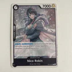 Nico Robin ST14-007 - One Piece TCG - Starter Deck 14: 3D2Y - Regular - NM - Image 1