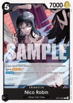 One Piece Nico Robin (OP15-087/237) OP15 Adventure on Kami's Island LP - Image 1