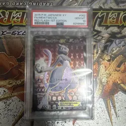 Pokemon Card PSA10 Mewtwo EX XY8 062/059 SR 2015 Japanese - Image 1