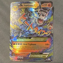Charizard EX Mega Holo Ultra Rare Pokemon TCG 220 HP Topps 51 English - Image 1