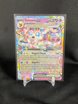 Sylveon ex Holo Double Rare 041/131 Prismatic Evolutions Pokemon TCG - Image 1