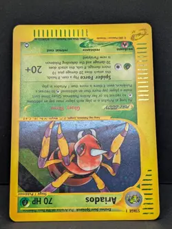 Ariados H03/H32 Aquapolis Holo Ultra Rare Pokemon TCG Nintendo LP - Image 4