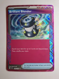 Pokemon - Brilliant Blender - 164/191 - Surging Sparks - Ace Spec - NM - Image 4
