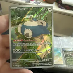 Pokemon Snorlax Promo Holo 051 SV Scarlet & Violet 150 HP Voraciousness English - Image 1