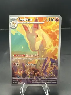 Pokemon Rapidash 189/182 Sv10: Destined Rivals Holo B - Image 1