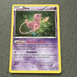 Pokemon Mew Holo XY Fates Collide 29/124 - Image 1