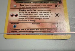 Dark Flareon 35 Team Rocket Pokemon PTCG - Image 2
