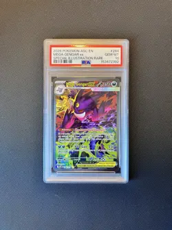 PSA 10 Mega Gengar EX 284/217 Ascended Heroes Pokemon TCG Gem Mint - Image 1