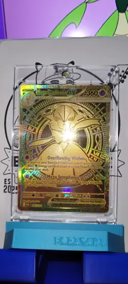 **RARE** Pokemon Mega Gardevoir ex 187/132 Mega Evolution Gold **RARE** - Image 1